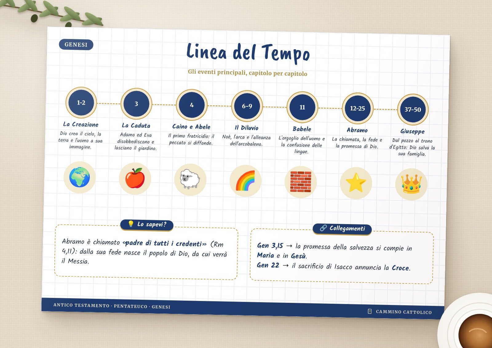 Linea del tempo della Genesi